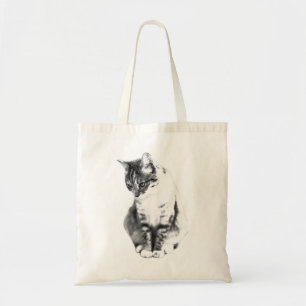 Whiskered Serenity Tote Bag