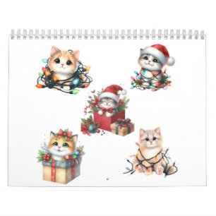 Whiskered Winter Wonders Christmas Cat Calendar 20