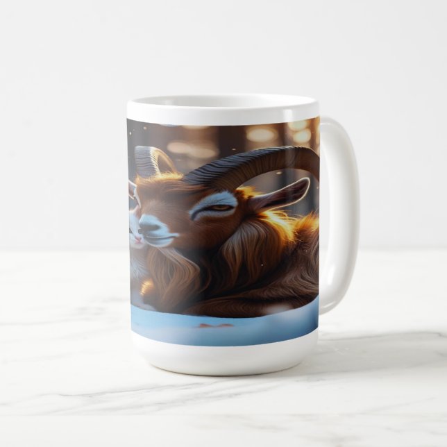 Whiskers and Hooves Coffee Mug (Front Right)