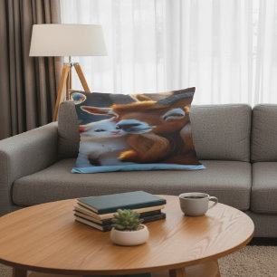 Whiskers and Hooves Cushion