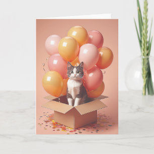 Whiskers and Sunshine Birthday Card