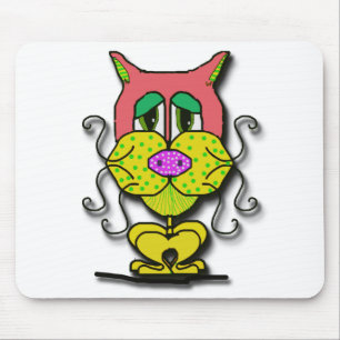 whiskers mouse mat