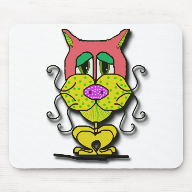 whiskers mouse mat (Front)
