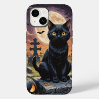 Whiskers of the Witching Hour - Black Cat