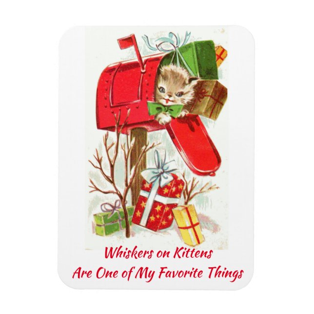 Whiskers on Kittens Magnet (Vertical)