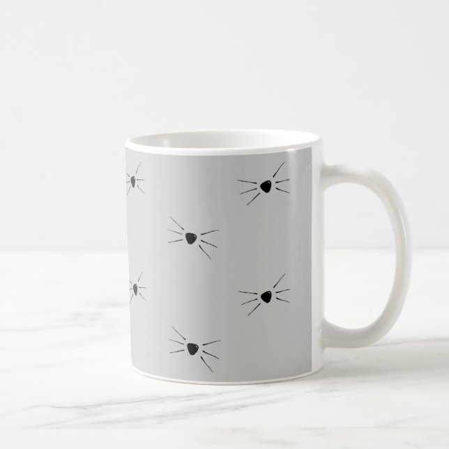 Whiskers Pattern Mug (Right)