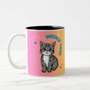 Whiskers & Tales – Cat Lover’s Mug