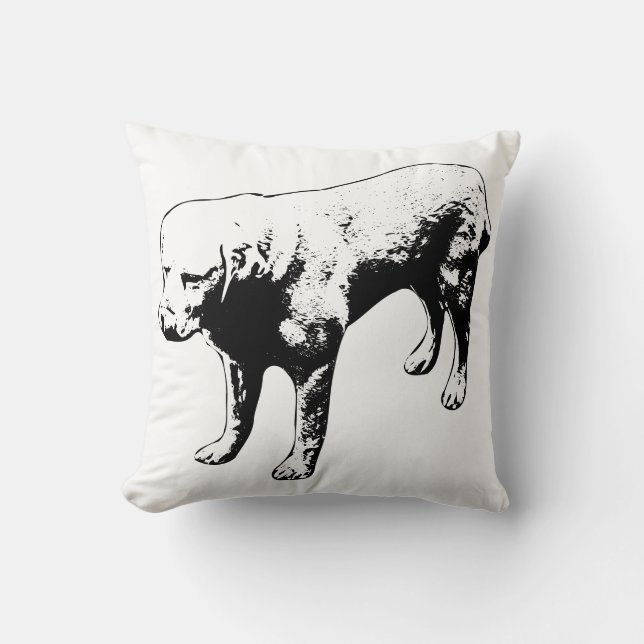 Whiskers & Wit Cushion (Front)