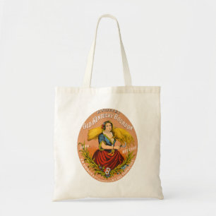 Whiskey Advertising Label, Circa 1860. Tote Bag