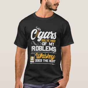 Whiskey And Cigars Joke T-Shirt