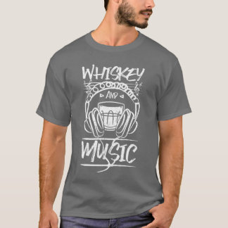 whiskey and Music friends T-Shirt