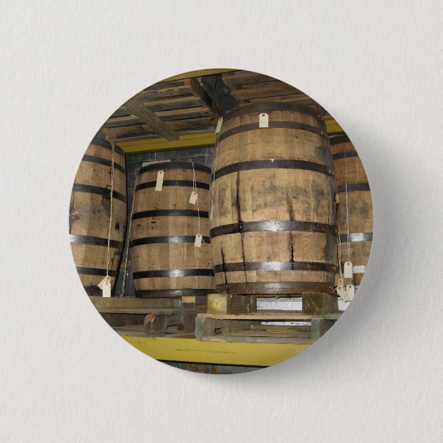 Whiskey Barrels 6 Cm Round Badge (Front)