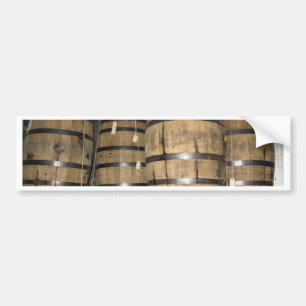 Whiskey Barrels Bumper Sticker