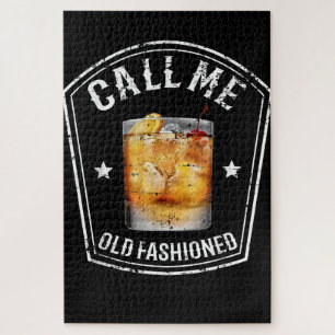 Whiskey Calls Me Old Fashioned Jigsaw Puzzle