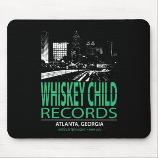WHISKEY CHILD RECORDS - MOUSEPAD with Atlanta Logo
