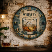 Whiskey Glass Bar Decor