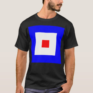 Whiskey International Maritime Signal Flag T-Shirt