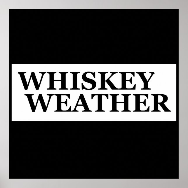 whiskey lover funny quotes poster (Front)