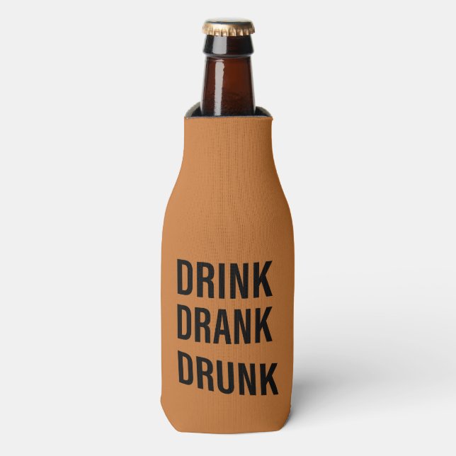 Whiskey quotes funny alcohol sayings bottle cooler (Bottle Front)
