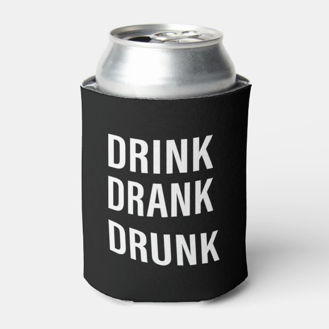 Whiskey quotes funny alcohol sayings can cooler (Can Front)