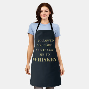 Whiskey quotes funny alcohol sayings gifts apron