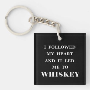 Whiskey quotes funny alcohol sayings gifts key ring