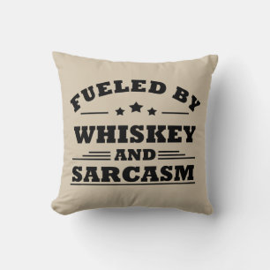 Whiskey quotes funny drinking alcohol sayings cushion