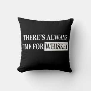 Whiskey quotes funny drinking sayings cushion
