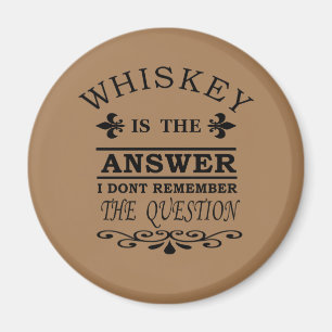 Whiskey quotes funny drinking sayings magnet