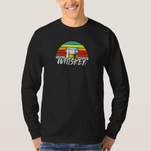Whiskey Retro 80s Drinking Party T-Shirt