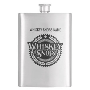 Whiskey Snob Hip Flask