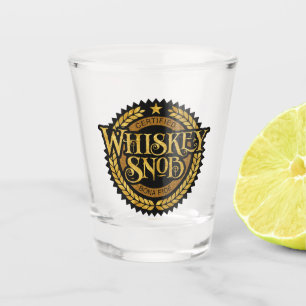 Whiskey Snob Shot Glass