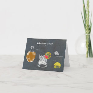 Whiskey Sour Card