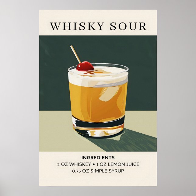 Whiskey Sour  Poster (Front)
