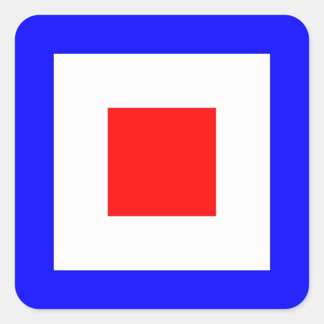 WHISKEY SQUARE STICKER (Front)