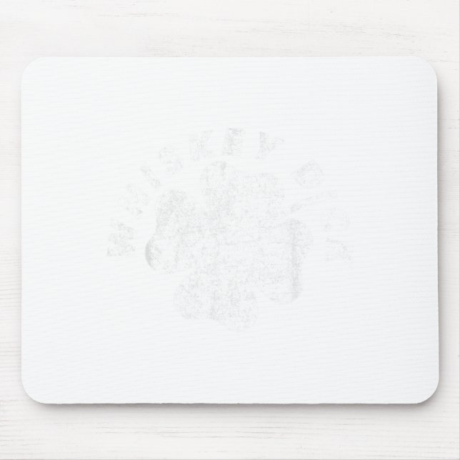 Whiskey St Patricks Day Shamrock Drinking Shirt  Mouse Mat (Front)