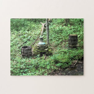 Whiskey Still at Mabry Mill, VA Jigsaw Puzzle