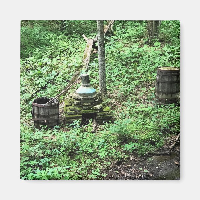 Whiskey Still at Mabry Mill, VA Magnet (Front)
