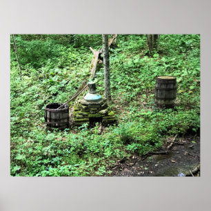 Whiskey Still at Mabry Mill, Virginia Poster