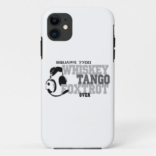 Whiskey Tango Foxtrot - Aviation Humour iPhone 11 Case