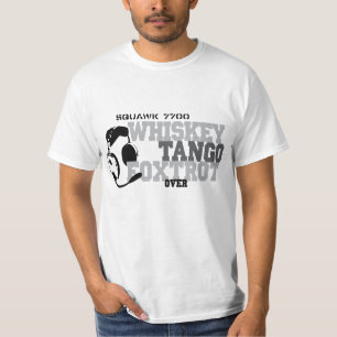 Whiskey Tango Foxtrot - Aviation Humour T-Shirt
