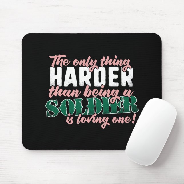 Whiskey Tango Foxtrot WTF Mouse Mat (With Mouse)