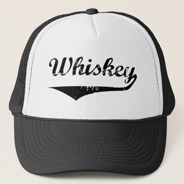 Whiskey Trucker Hat (Front)