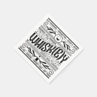 Whiskey / Whisky Napkin