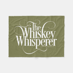 Whiskey Whisperer Fleece Blanket