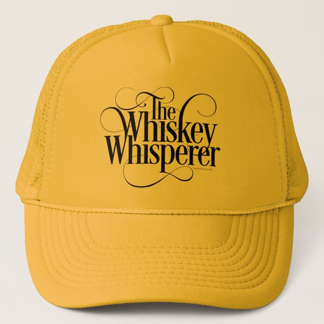 Whiskey Whisperer Trucker Hat (Front)