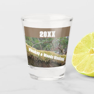 Whiskey & Woods Weekend Guys Only Campout Shot Glass