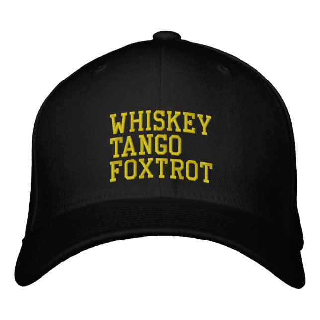 WhiskeyTangoFoxtrot Hat (military version) (Front)