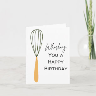 Whisking You a Happy Birthday - Pun Card