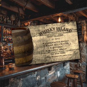 Whisky Distillery Business Card